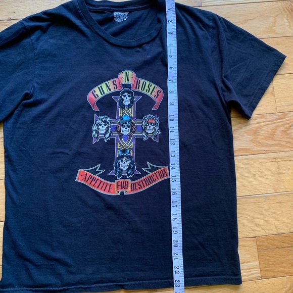 Guns N’ Roses “Appetite for Destruction” Graphic Band Tee – Black – Size M - Picture 4 of 8